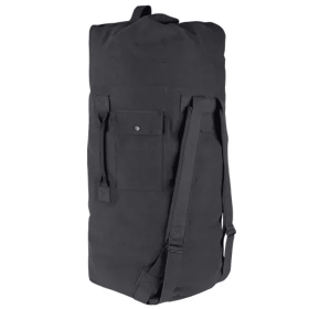 2 Strap Duffle Bag - Black