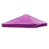 10X10ft EZ Pop Up Canopy Folding Gazebo/Purple